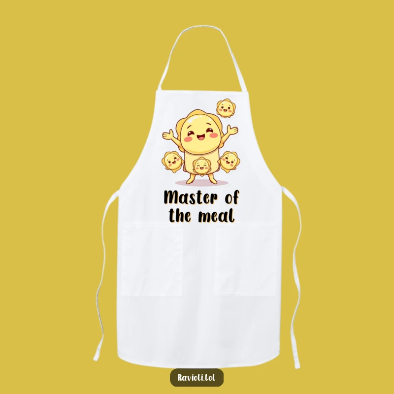 Funny Ravioli Juggling Apron: Kitchen Performer, Practical Humorous Gift