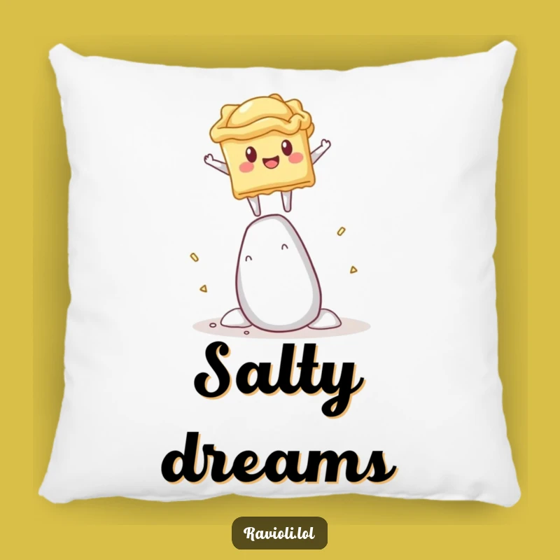 Funny Ravioli Balancing Pillow - Comfy Decor with a Hilarious Twist