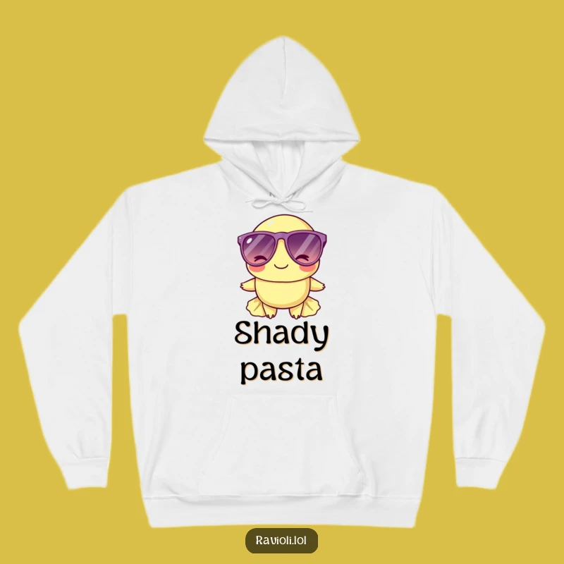 Funny Cool Ravioli Sunglasses Hoodie - Winking Style Gift