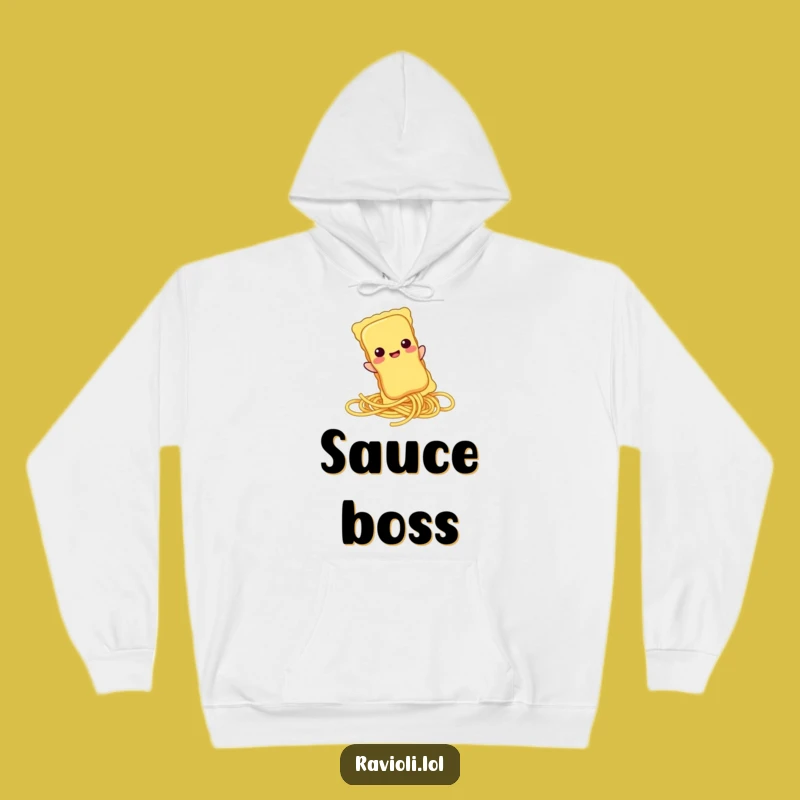 Funny Ravioli Spaghetti Slide Hoodie - Cozy Pasta Lover Gift