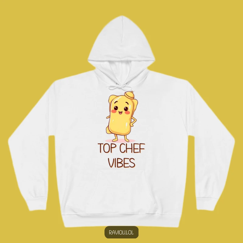 Cozy Funny Confident Ravioli Hoodie: Stay Stylish and Bold with Pasta Attitude