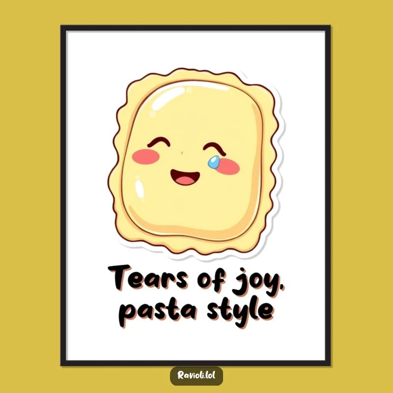 Free Printable Giggling Ravioli Wall Art: Hilarious Downloadable Decor for Joyful Spaces