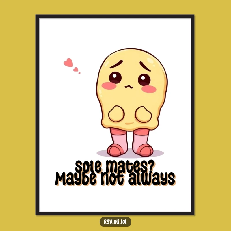 Free Printable Confused Ravioli Wall Art: Quirky Downloadable Decor for Eclectic Spaces