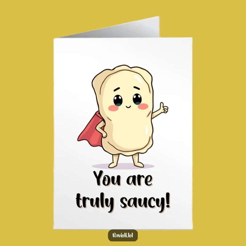 Free Printable Ravioli Hero Congrats Card - Funny Downloadable DIY Gift