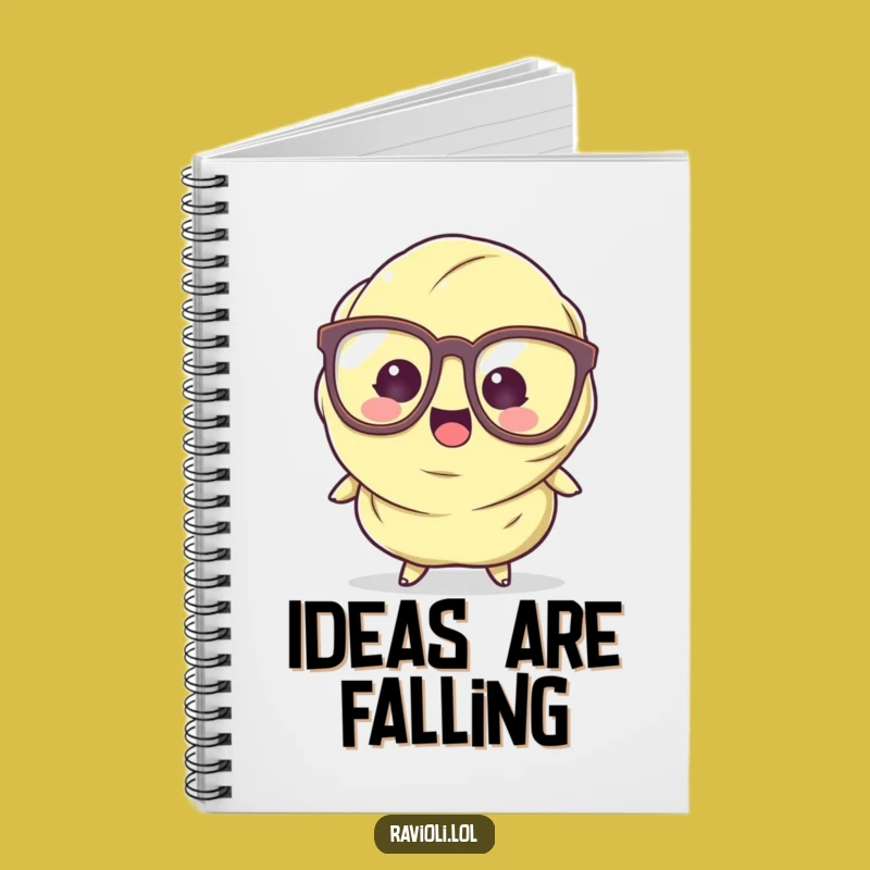 Funny Ravioli Notebook: Tripping Character Journal, Perfect for Funny Notes & Gifts