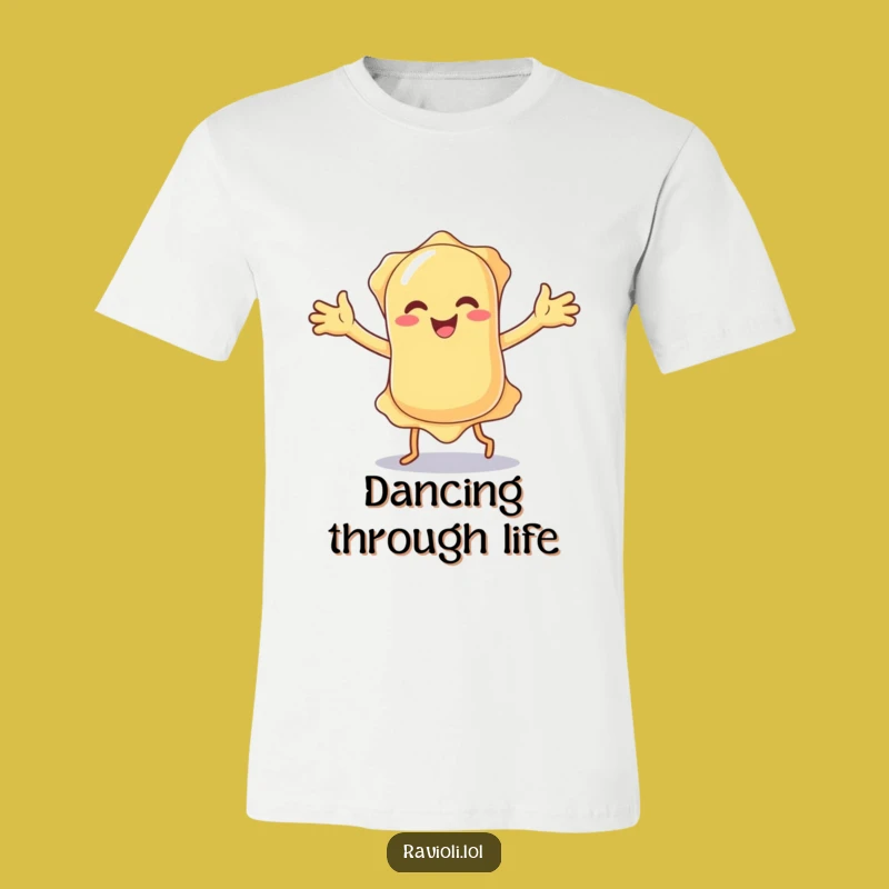 Funny Dancing Ravioli T-Shirt - Hilarious Italian Party Shirt, Perfect Gift